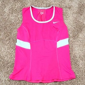 Nike dry-fit pink workout tank